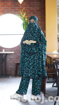 Plaju Khimar Set  ফেব্রিকঃ